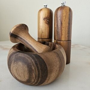 Acacia Wood Kitchen Accessories